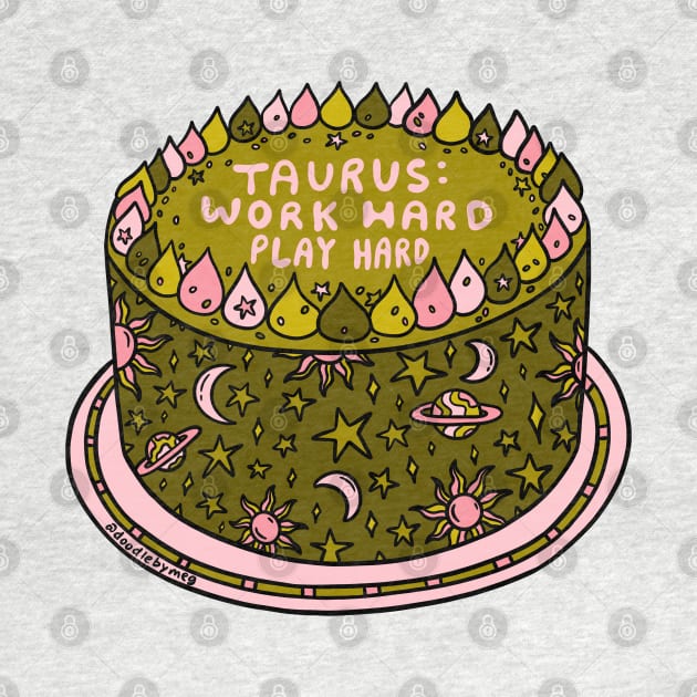 Taurus Cake by Doodle by Meg